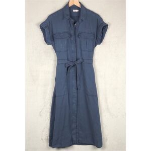 Women's Blue Denim Shirt Dress